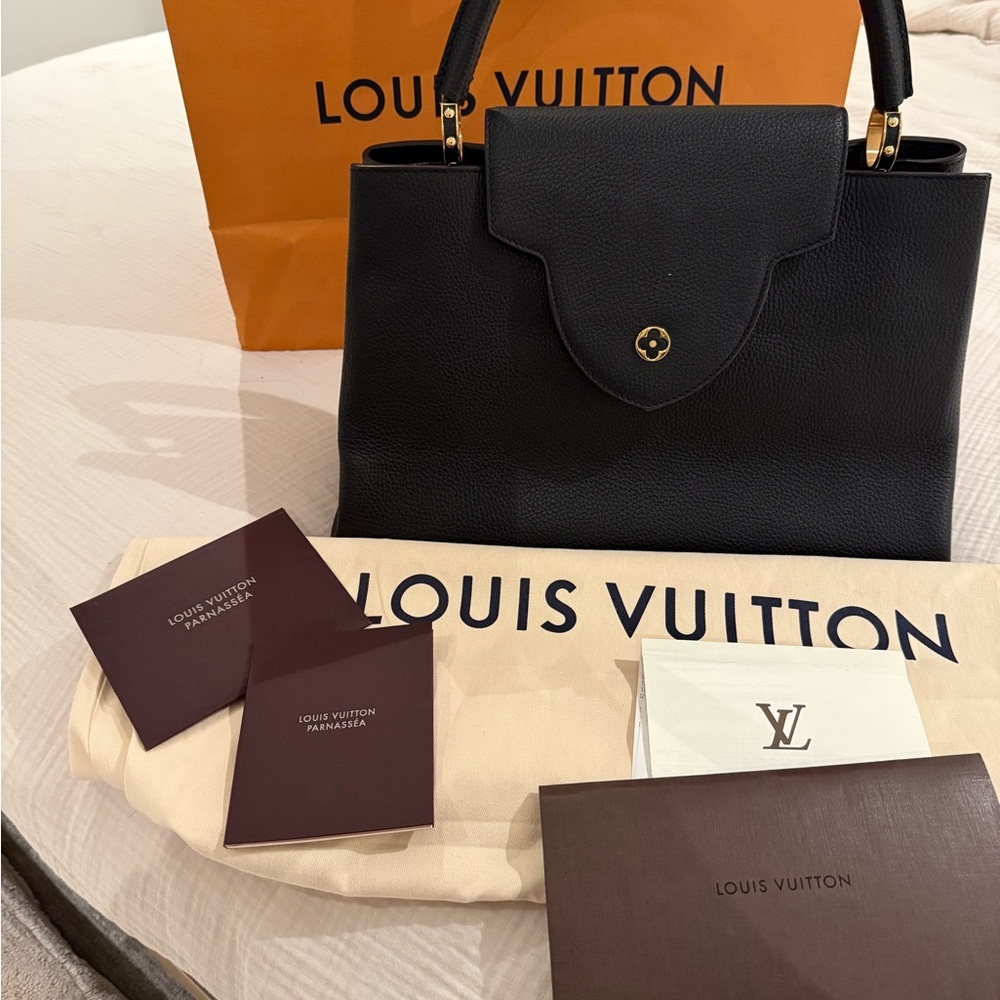 Louis Vuitton Capuci MM Tauri Ayers Noir - Picture 1 of 12